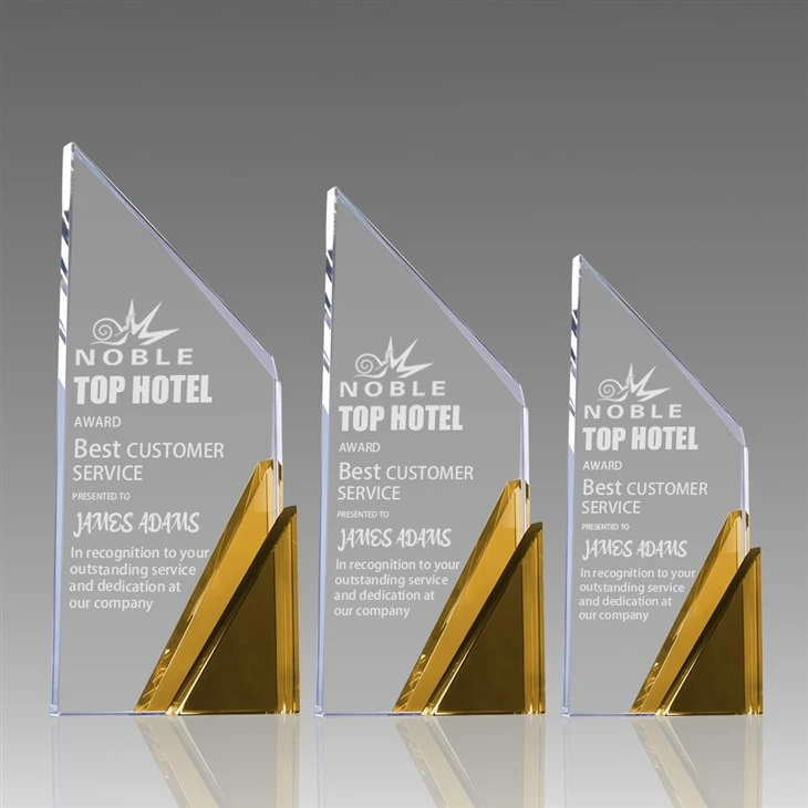 China crystal trophy